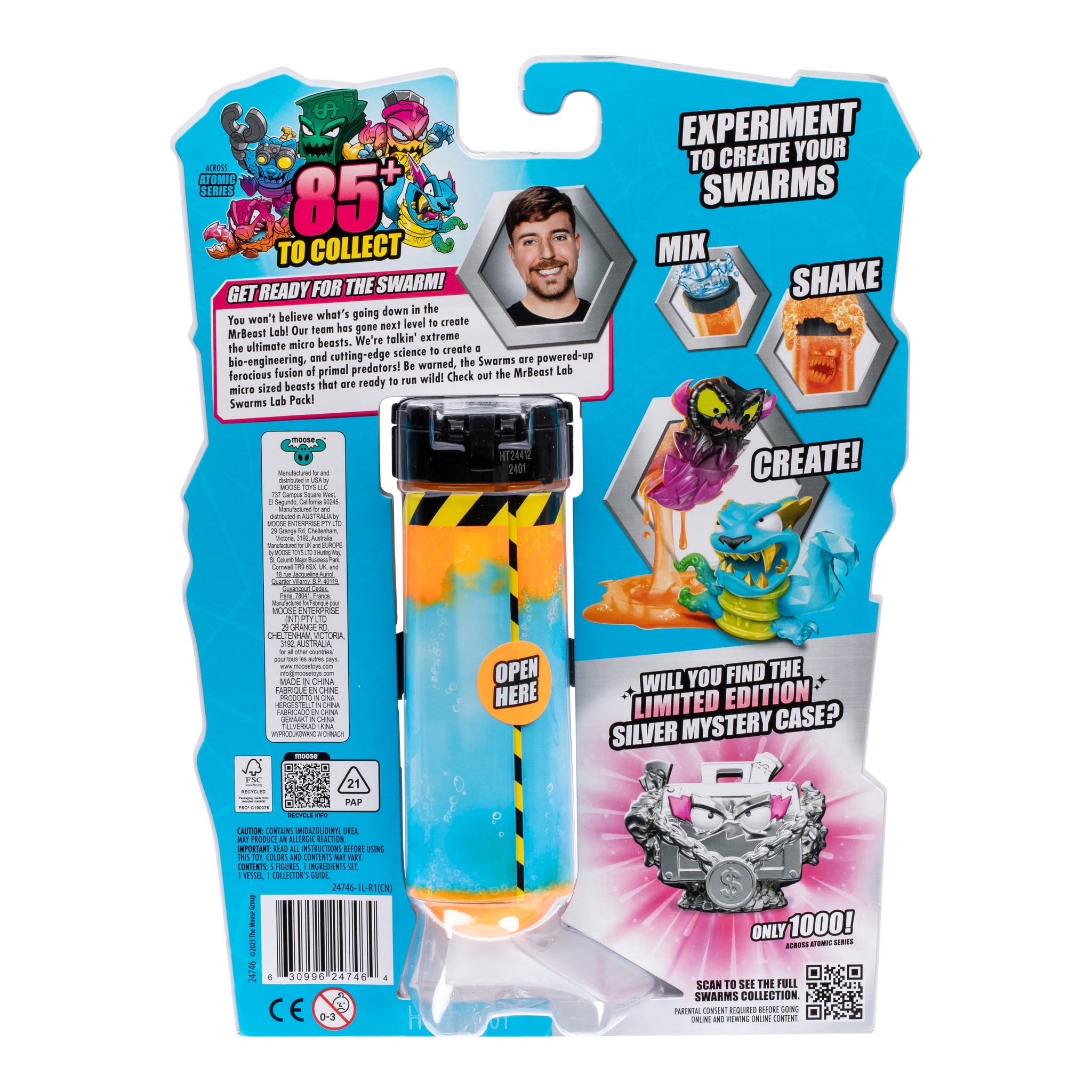 MrBeast Lab Swarms Atomic Series Lab 5 Pack
