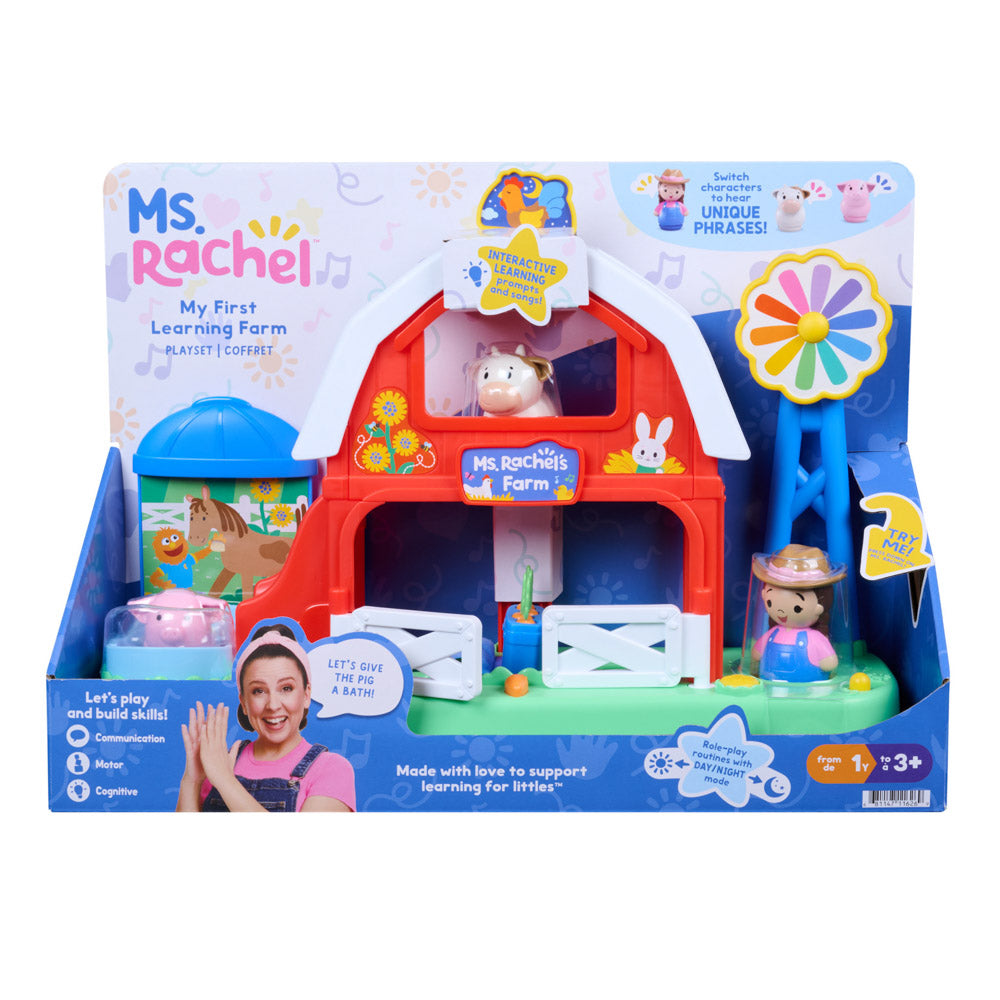 Ms. Rachel My First Learning Farm Playset