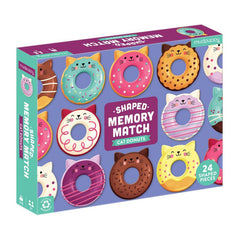 Mud Puppy Shaped Memory Match Cat Donuts