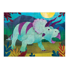 Mud Puppy Triceratops 48 Piece Mini Puzzle