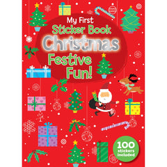 My First Sticker Book Christmas Festive Fun! With 100 Stickers