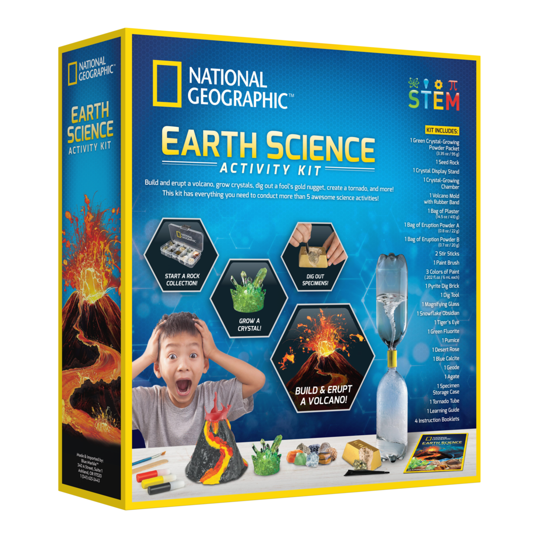National Geographic MEGA Science Series Earth Science Kit