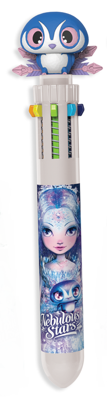 Nebulous Stars 10 Colour Ballpoint Pen Blizzia