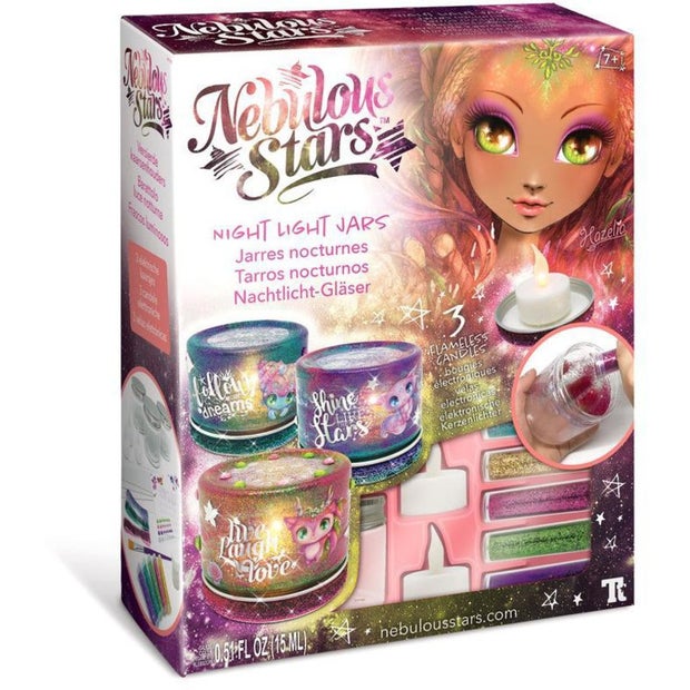 Nebulous Stars Night Light Jars Hazelia - Toyworld NZ