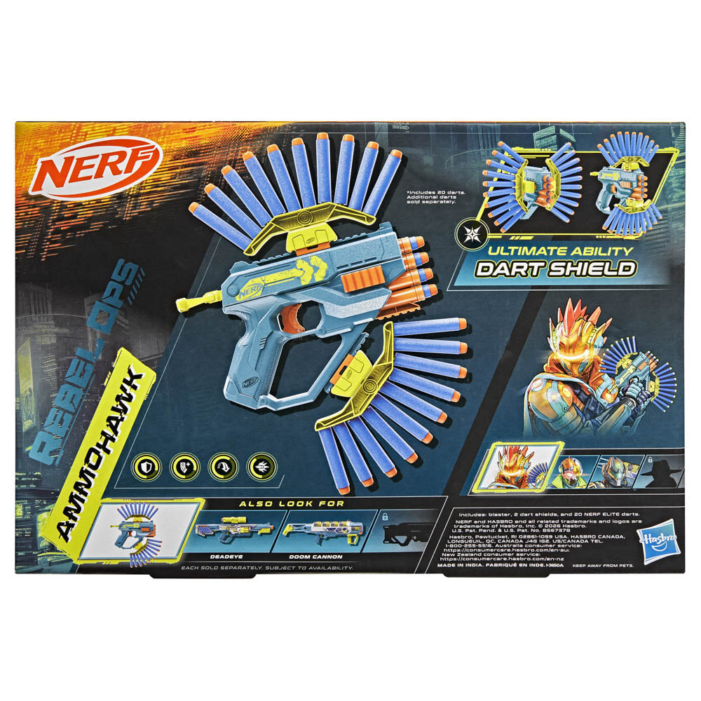 NERF Elite Rebel Ops Ammohawk Blaster