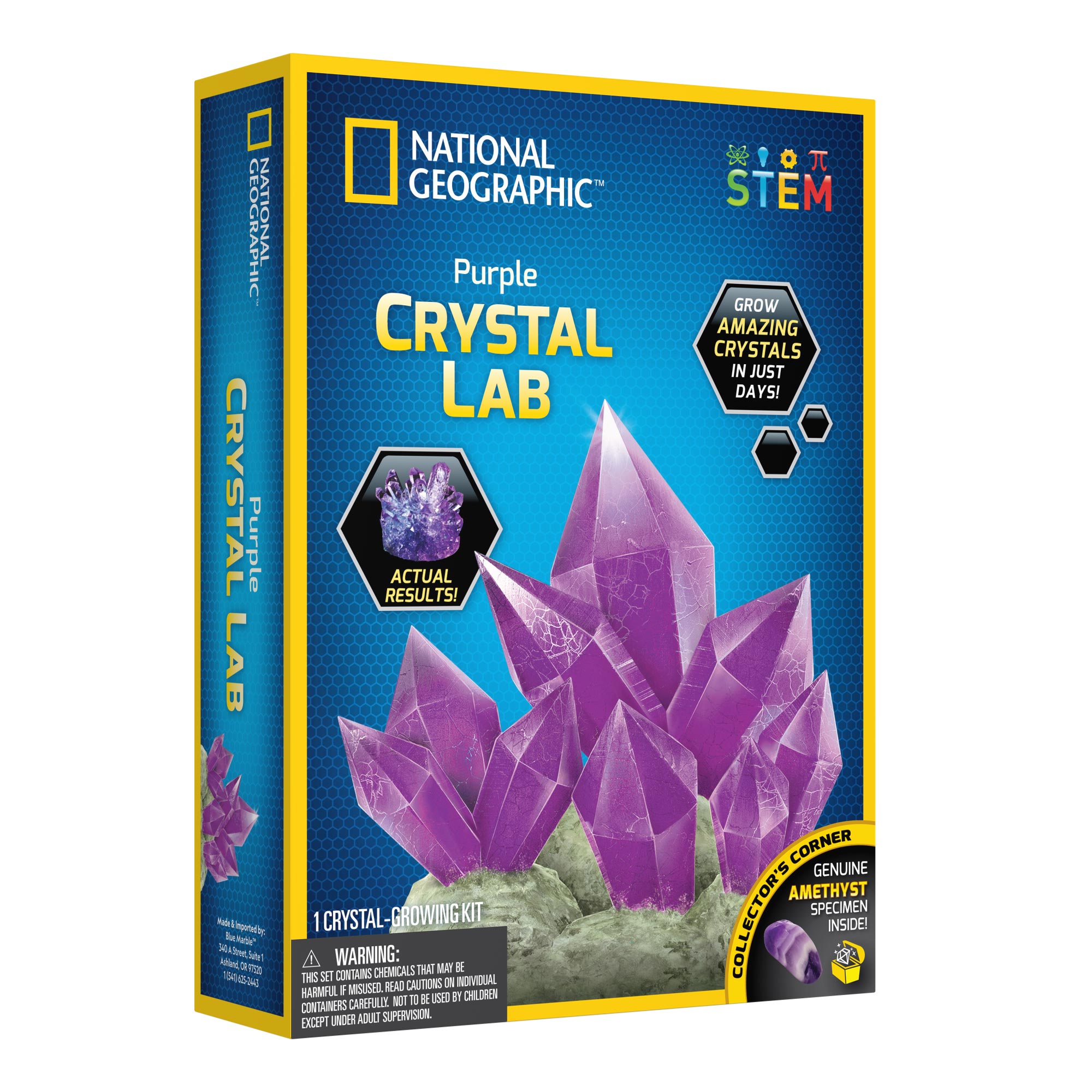 National Geographic Purple Crystal Growing Lab