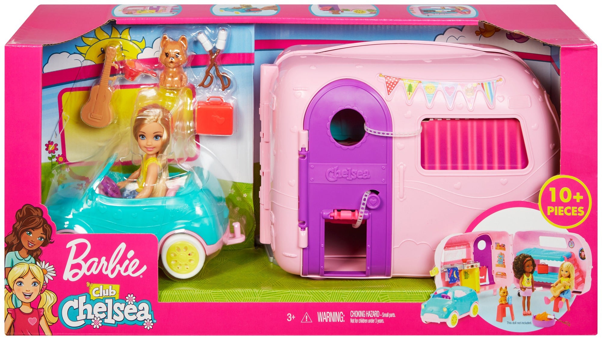 Barbie Club Chelsea Camper Playset - Toyworld NZ