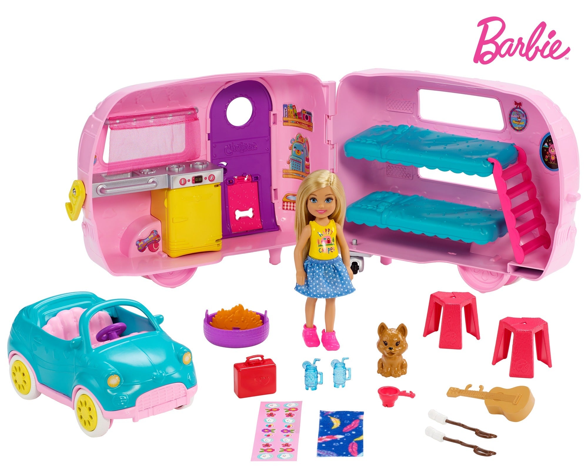 Barbie Club Chelsea Camper Playset - Toyworld NZ