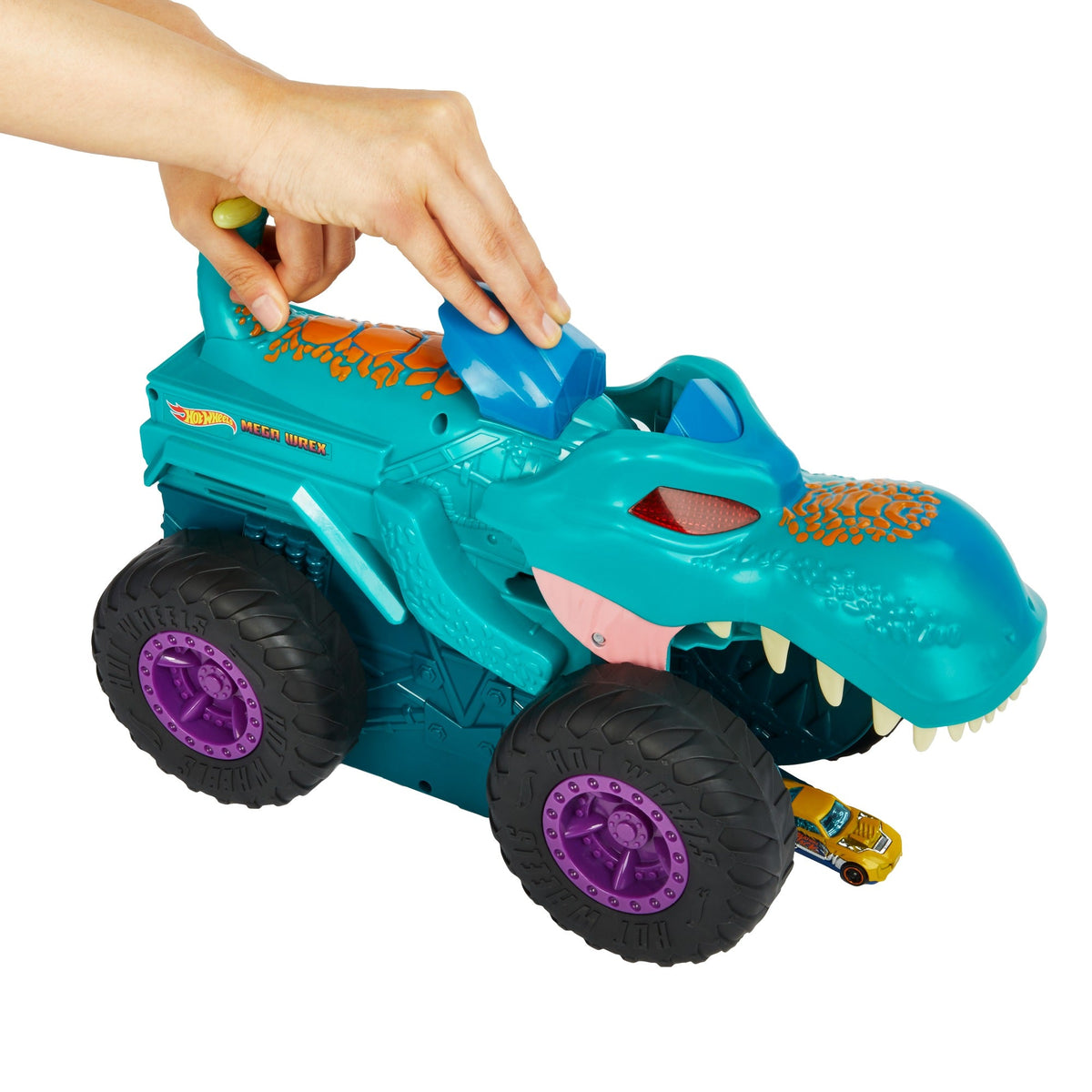 Hot Wheels Monster Trucks Car Chompin' Mega Wrex - Toyworld NZ