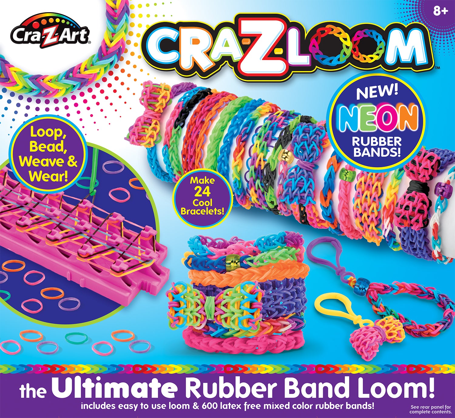 Cra-Z-Loom The Ultimate Rubber Band Loom