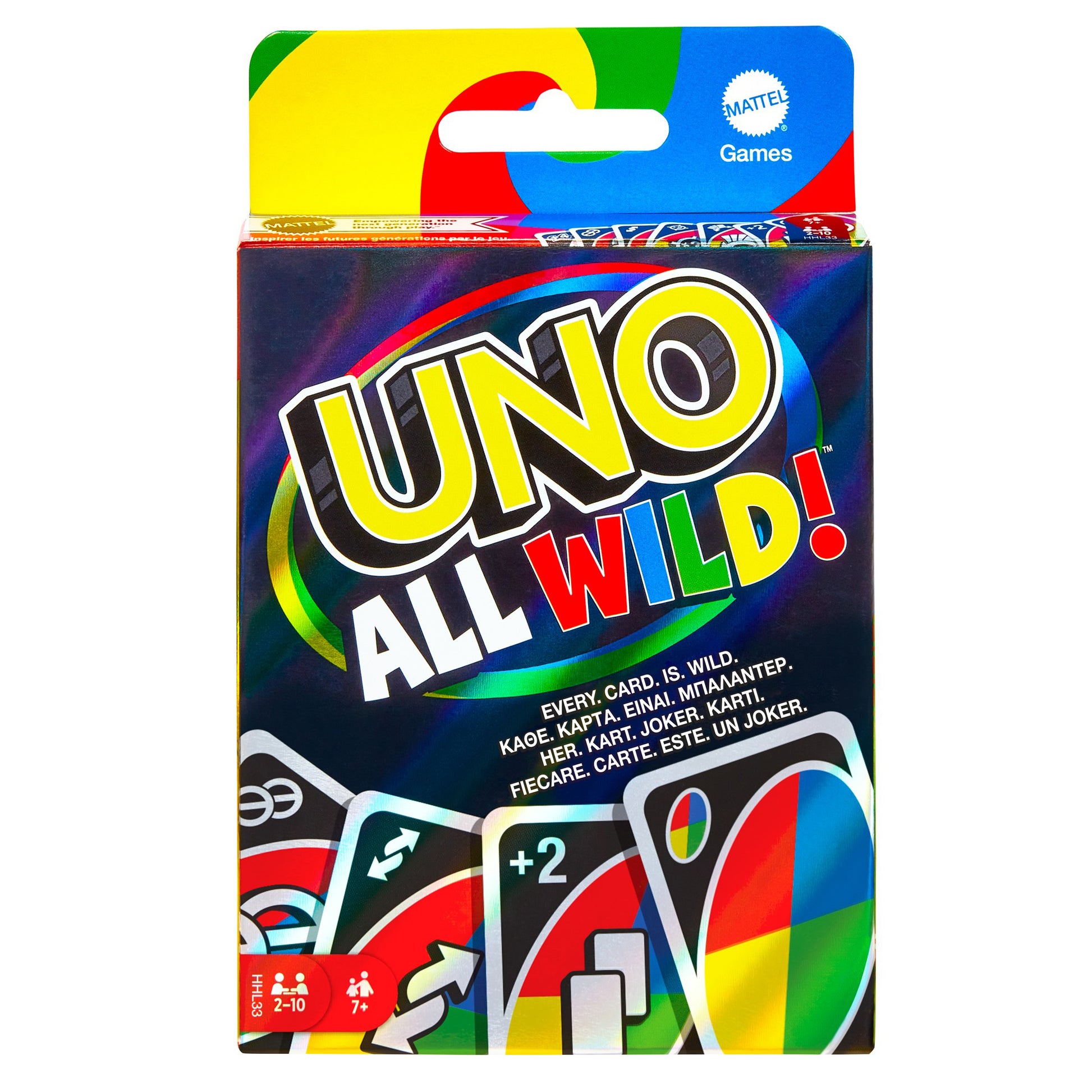 UNO All Wild Card Game - Toyworld NZ