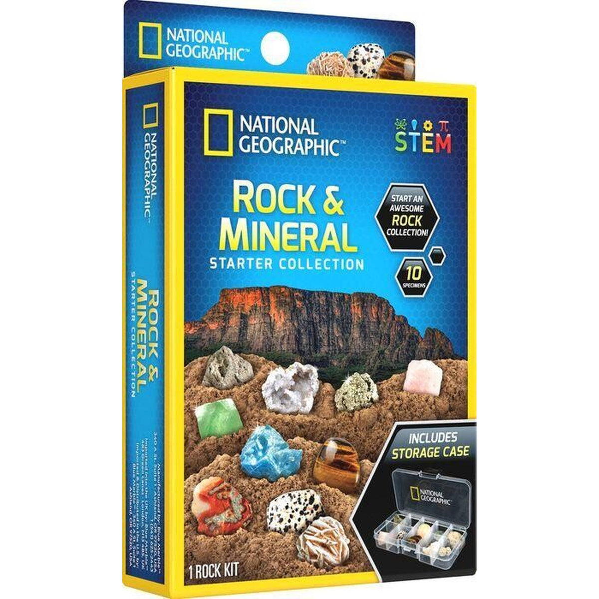 National Geographic Rock & Mineral Starter Collection Kit