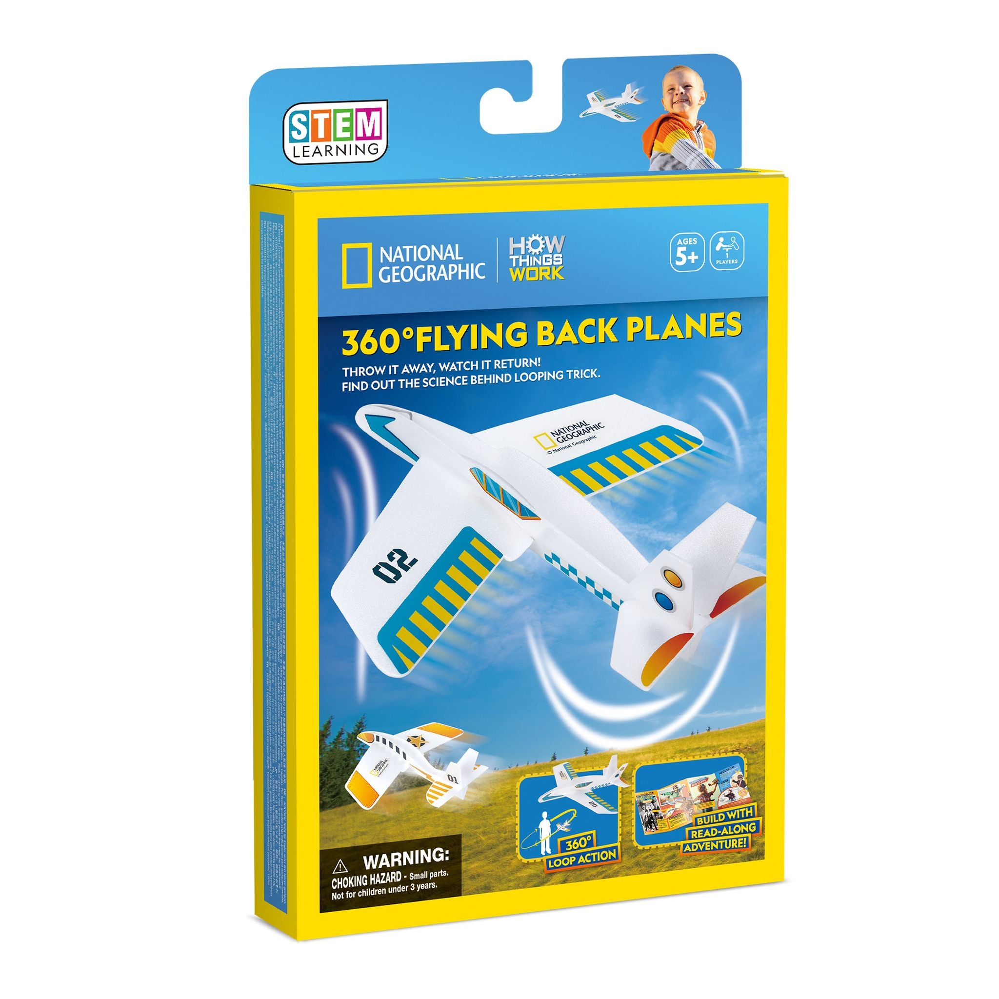 National Geographic - How Things Work, 360' Flying Back Planes