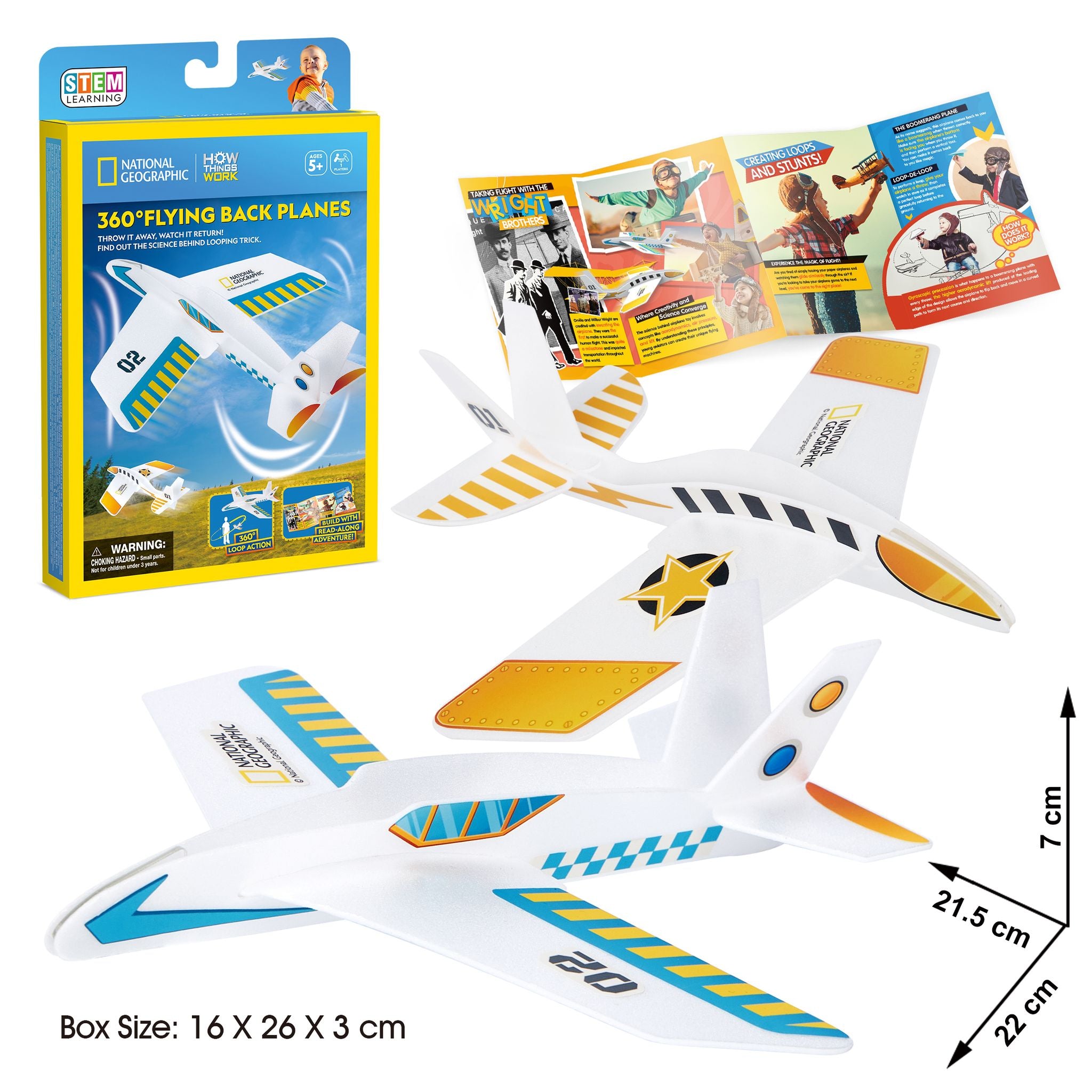 National Geographic - How Things Work, 360' Flying Back Planes