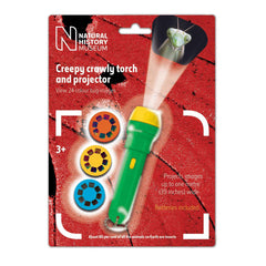 Brainstorm Toys National History Museum Creepy Crawly Torch & Projector