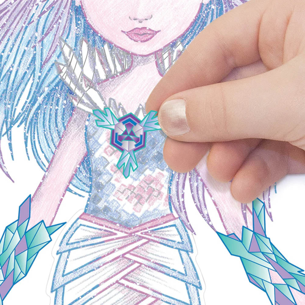 Nebulous Stars Creative Sketchbook Geometric Crystal Pages - Iceana