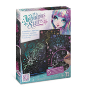 Nebulous Stars Scratch & Sketch artwork activity.