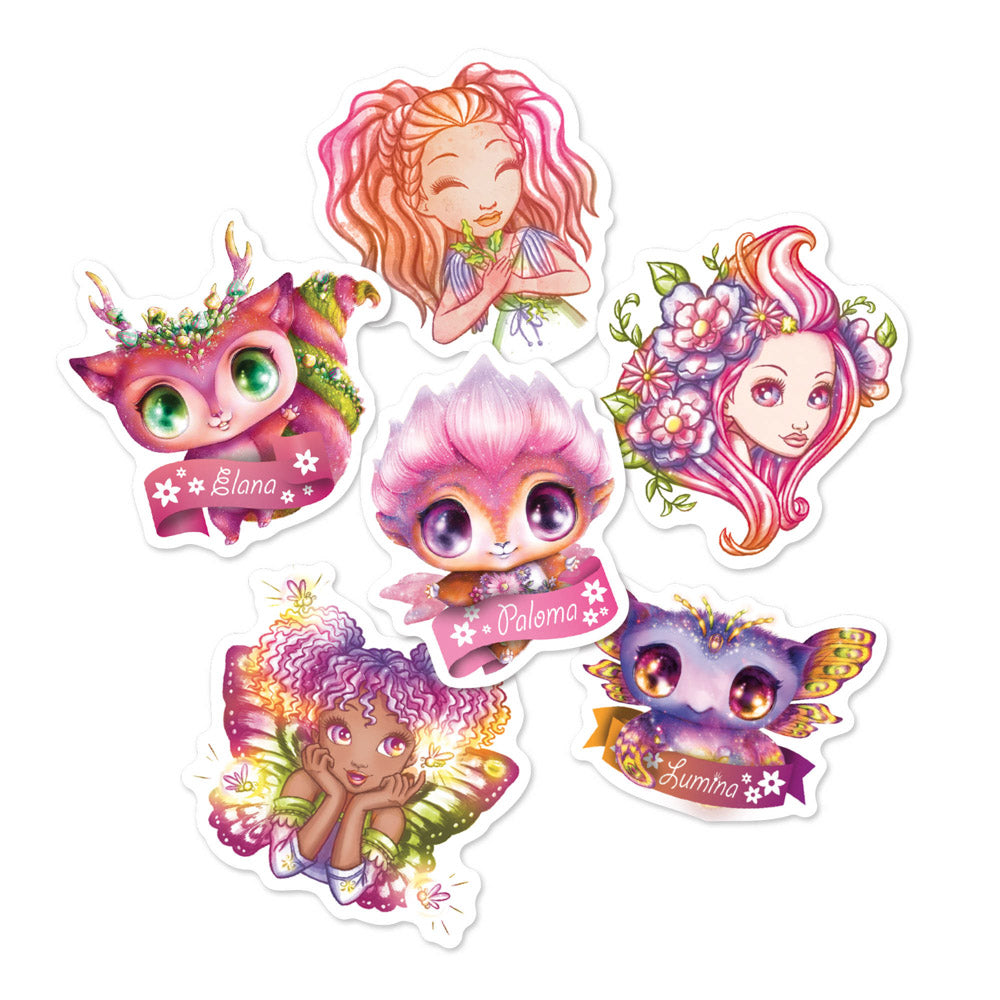 Nebulous Stars Vinyl Stickers - Assorted Styles.