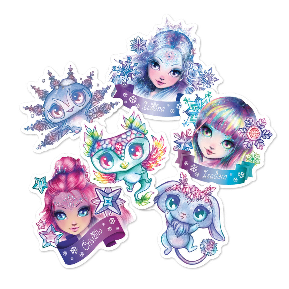 Nebulous Stars Vinyl Stickers - Assorted Styles.