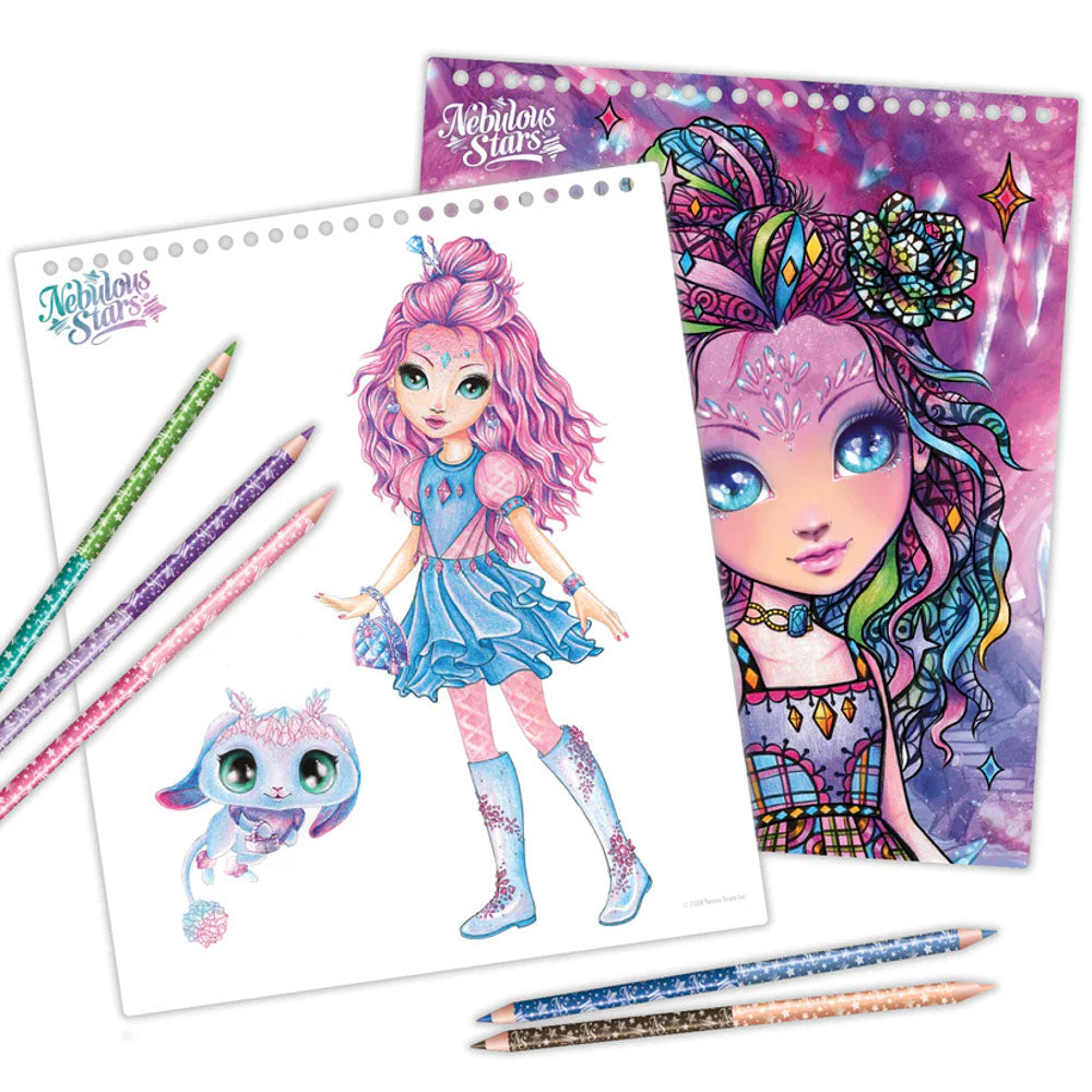 Activities in the Nebulous Stars Cristalia Creative Sketchbook