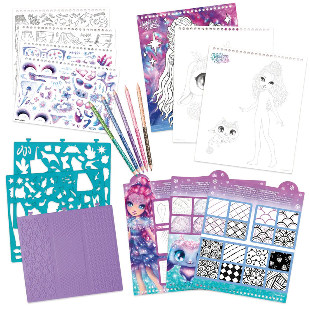 Activities in the Nebulous Stars Cristalia Creative Sketchbook