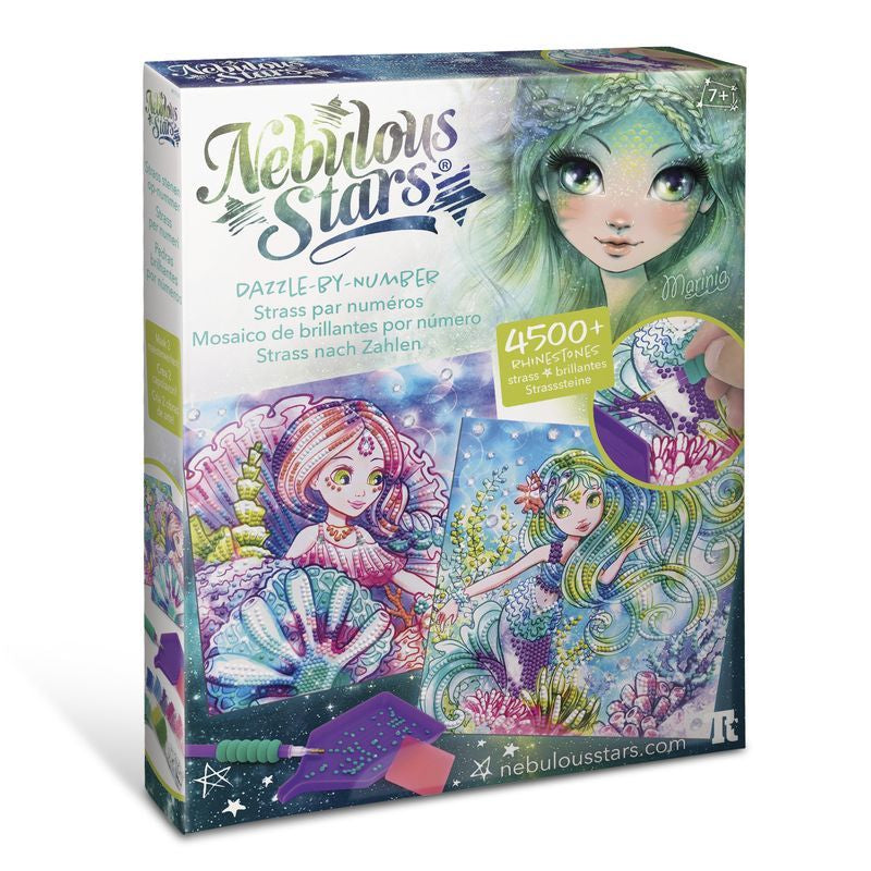 Nebulous Stars Dazzle By Number Marinia