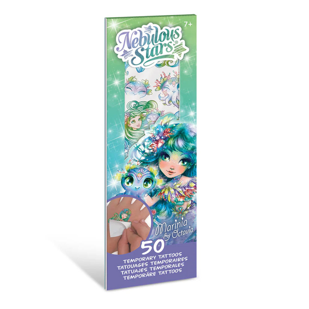 Marinia & Octavia Nebulous Stars Temporary Tattoos Mini Pad