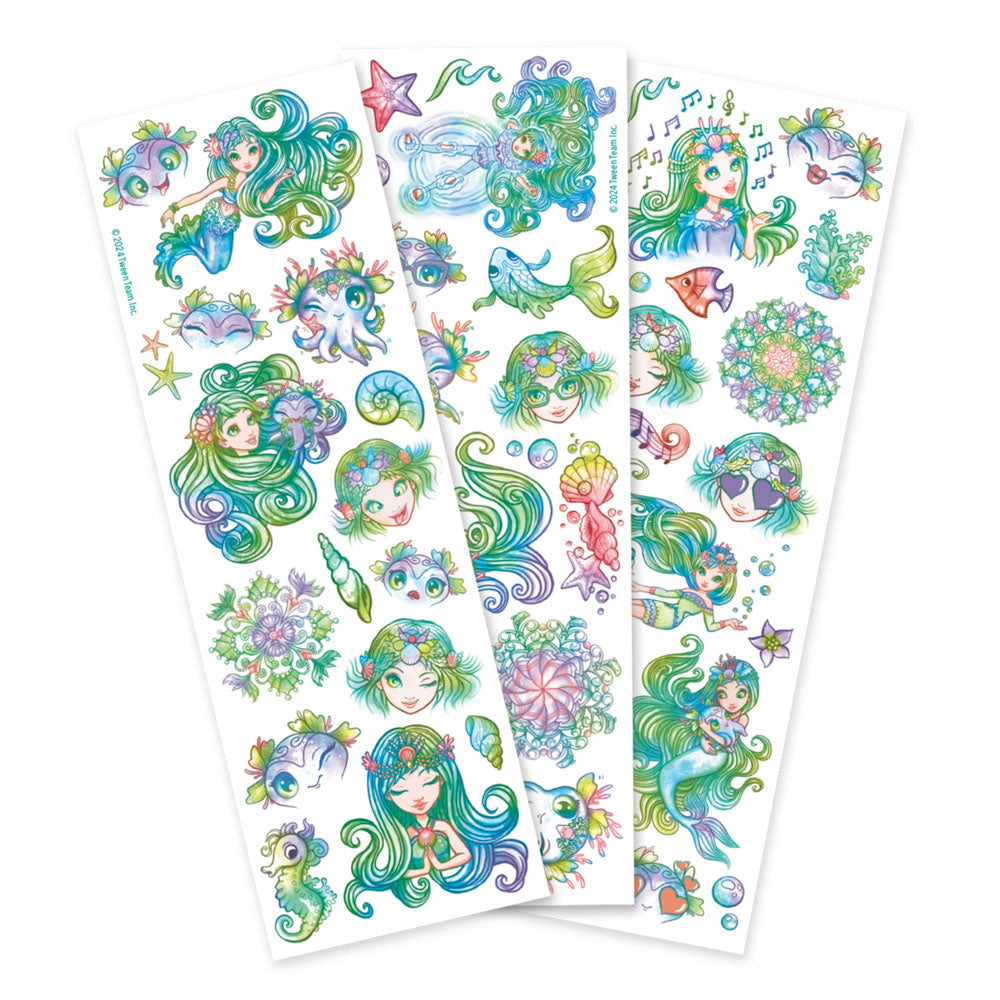 Marinia & Octavia Nebulous Stars Temporary Tattoos Mini Pad
