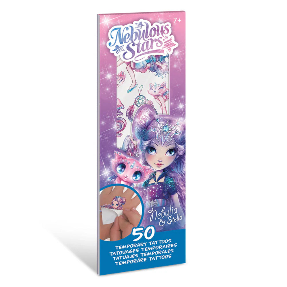 Nebulia & Stella Nebulous Stars Temporary Tattoos Mini Pad