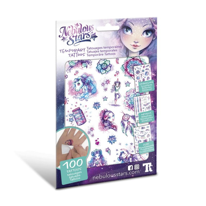 Nebulous Stars Temporary Tattoos Nebulia