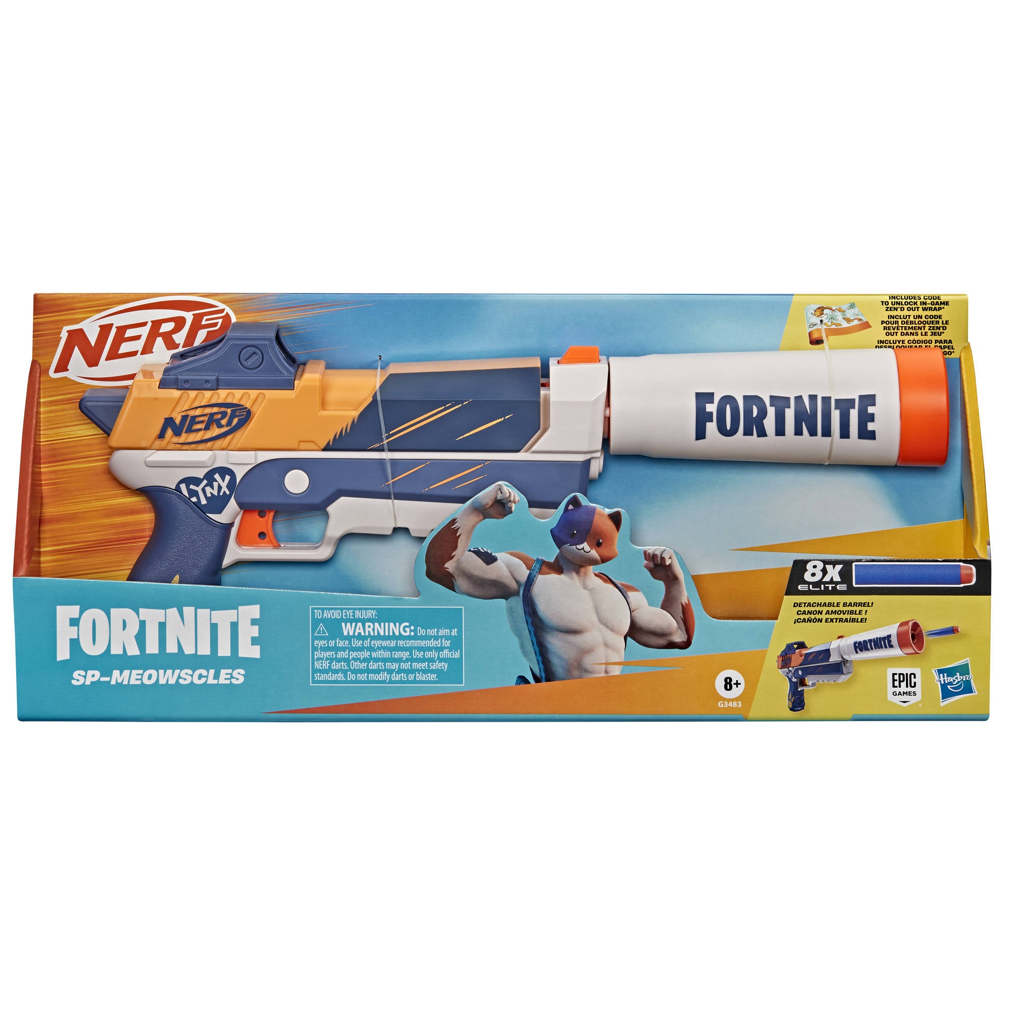Nerf Fortnite SP-Meowscles Blaster