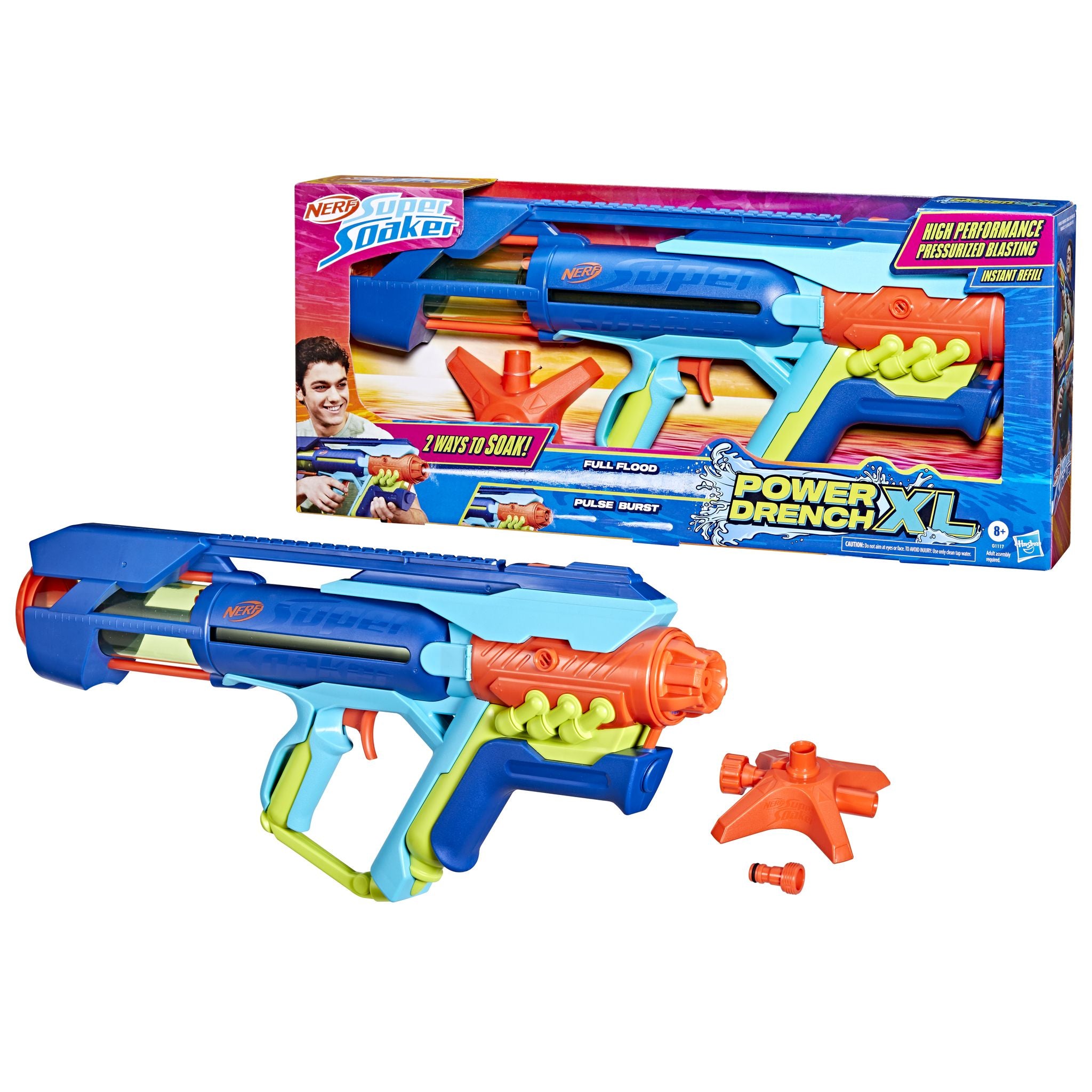 NERF Super Soaker Power Drench XL Water Blaster – Toyworld NZ