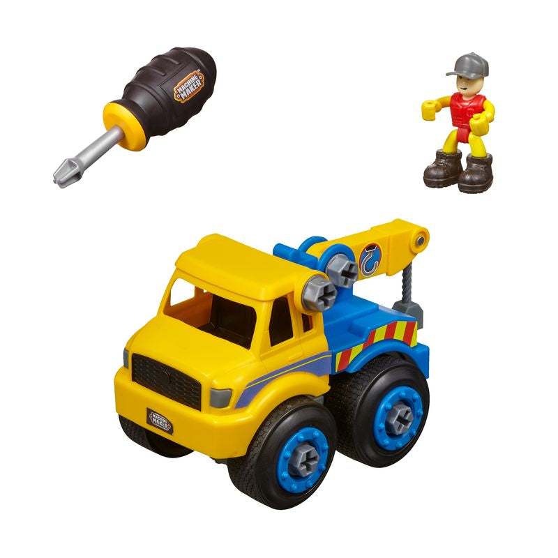 NIKKO ROAD RIPPERS MACHINE MAKER CONSTRUCTION SET CITY SERVICE TOW TRUCK