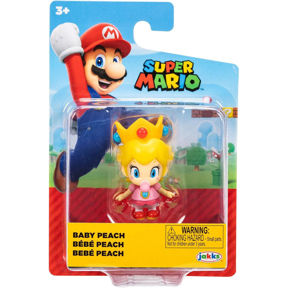 Nintendo Super Mario 2.5 Inch Figure Wave 58 - Baby Peach toy.