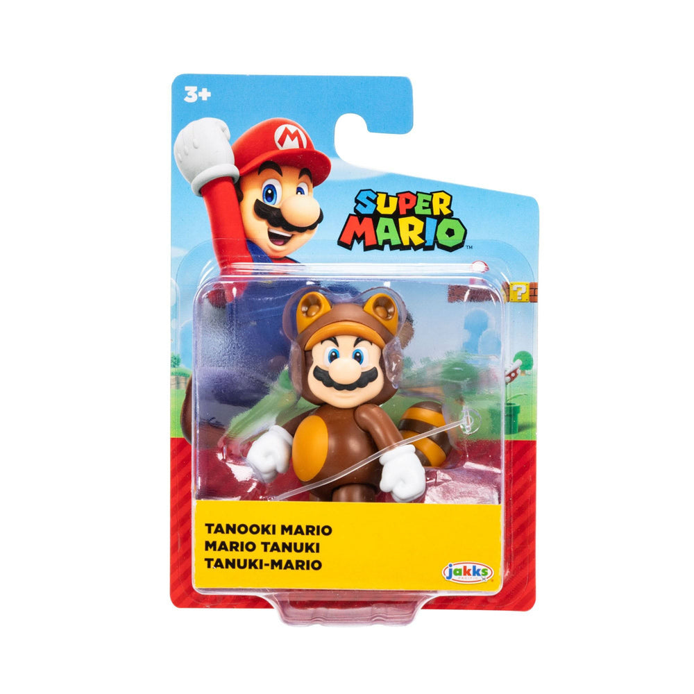 Nintendo Super Mario 2.5 Inch Figure Wave 58 - Tanooki Mario