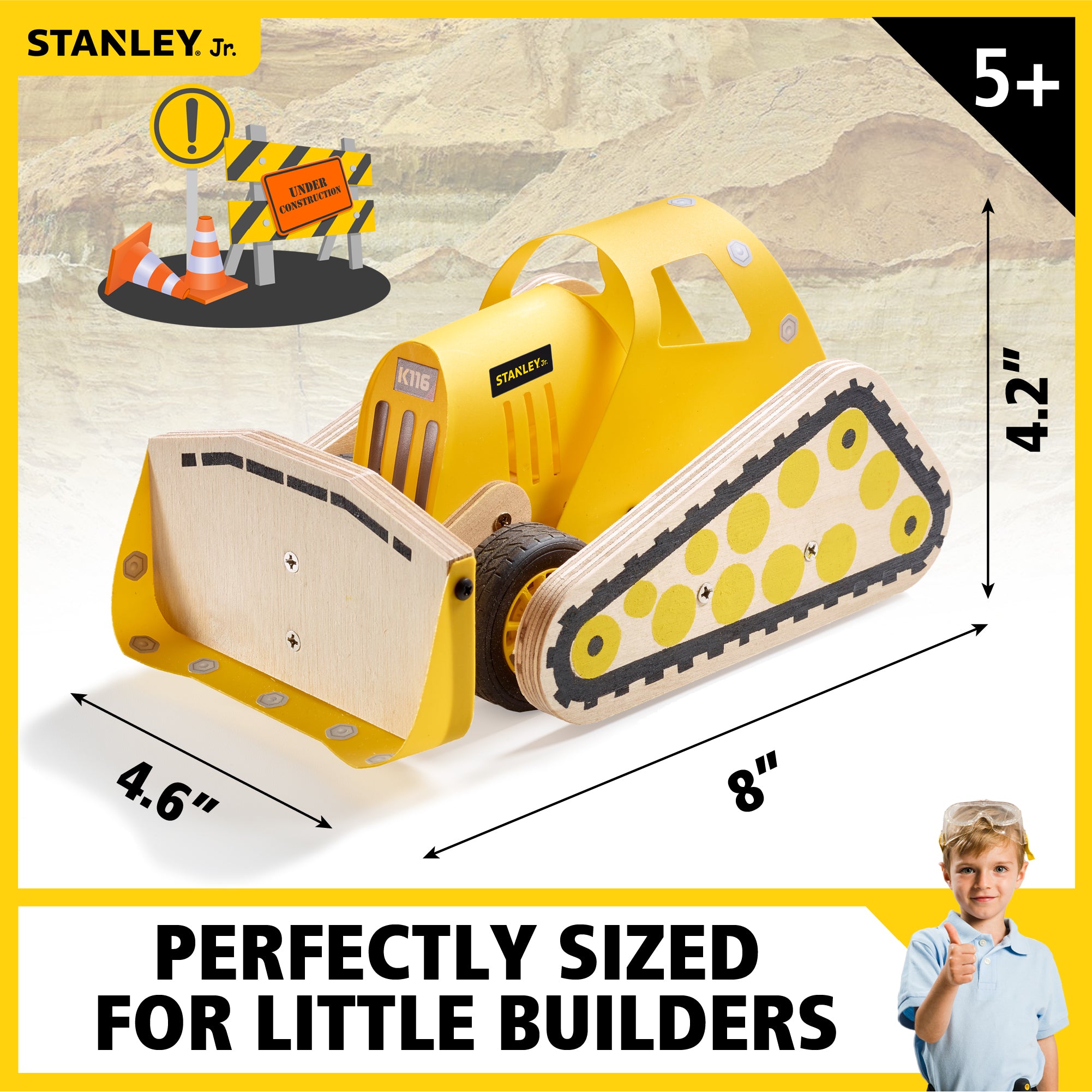 Stanley Jr. Bulldozer Kit