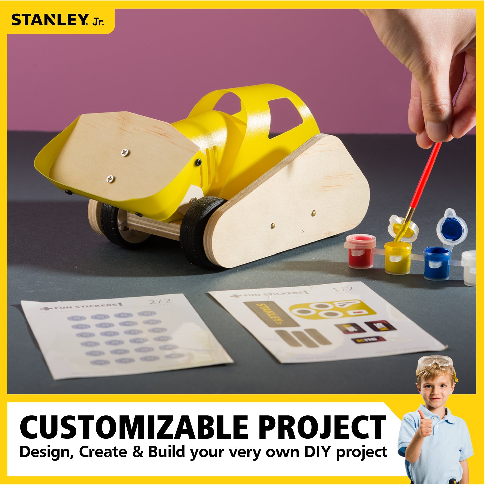 Stanley Jr. Bulldozer Kit