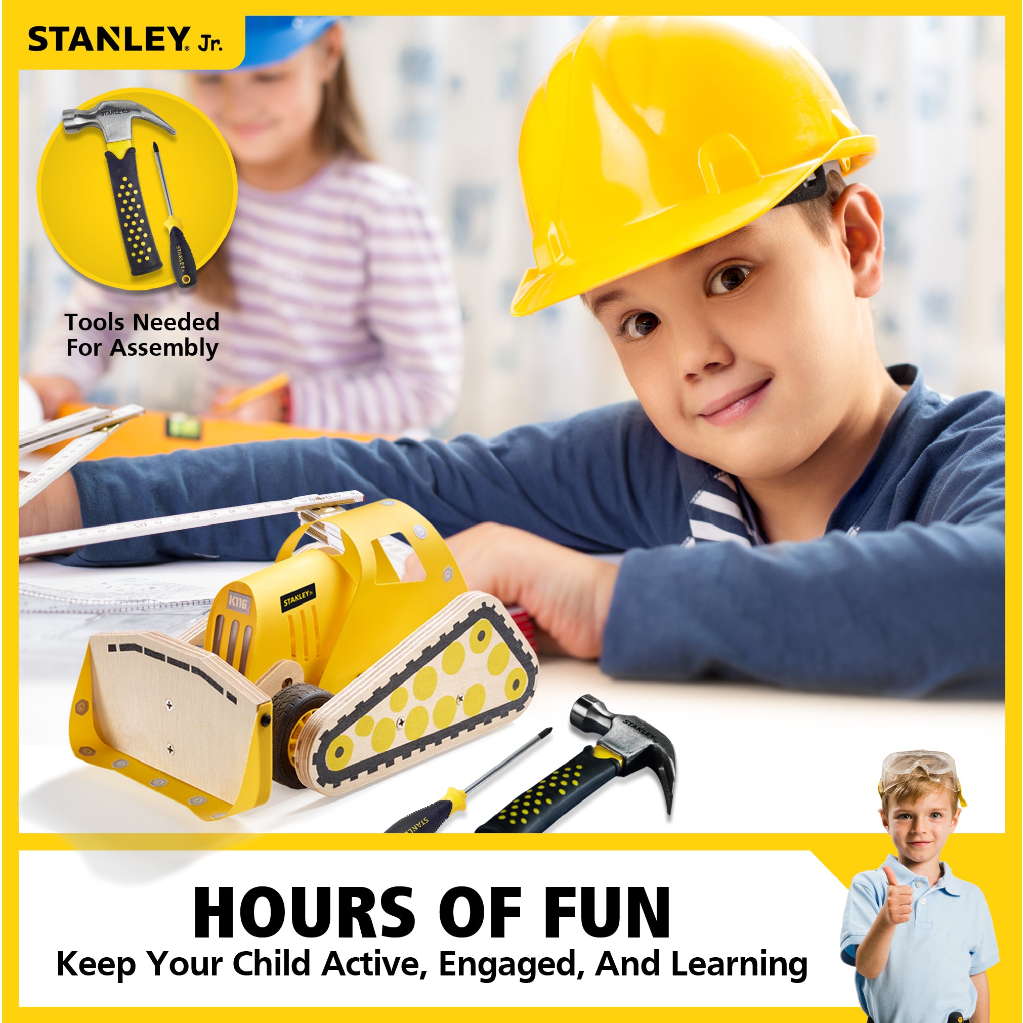 Stanley Jr. Bulldozer Kit