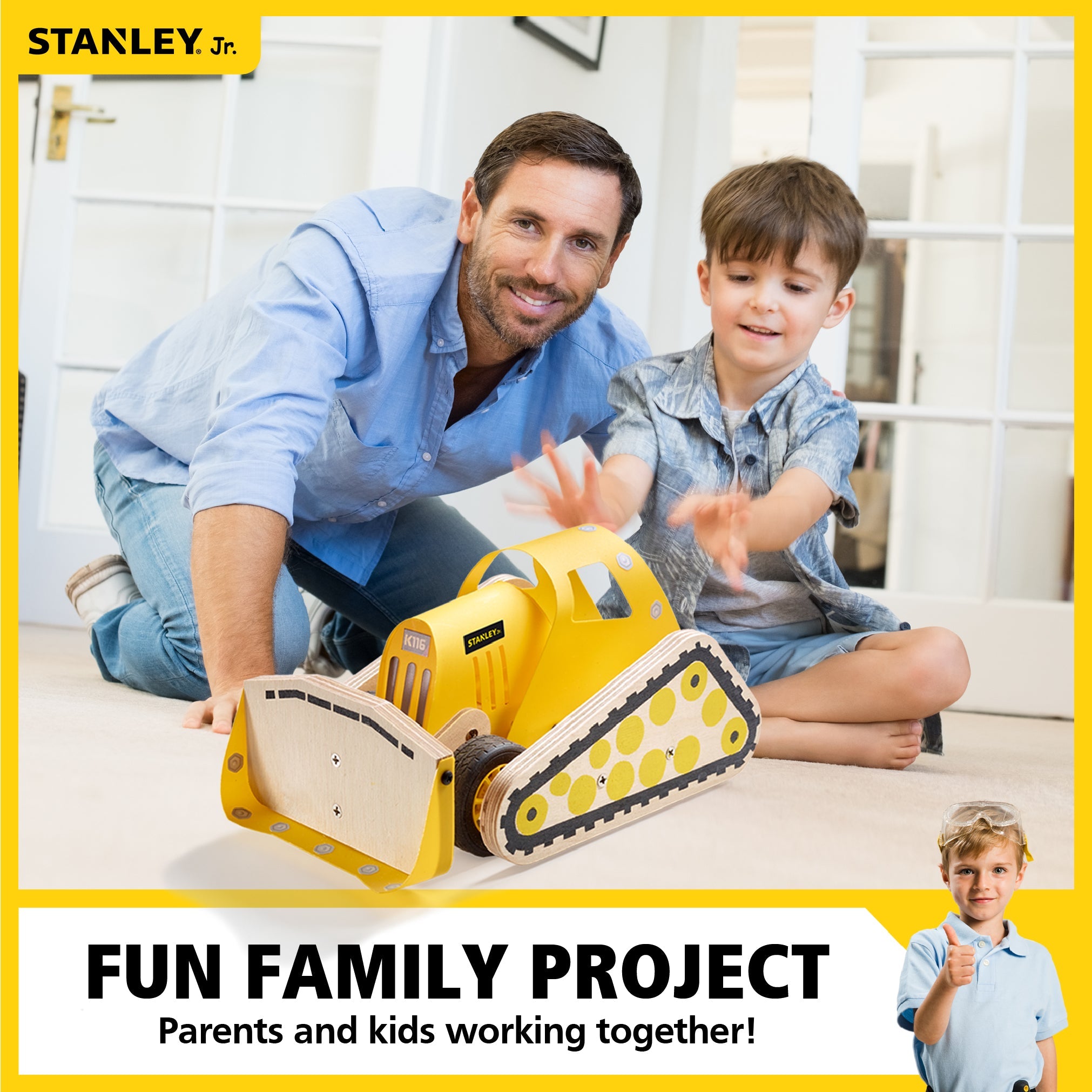 Stanley Jr. Bulldozer Kit