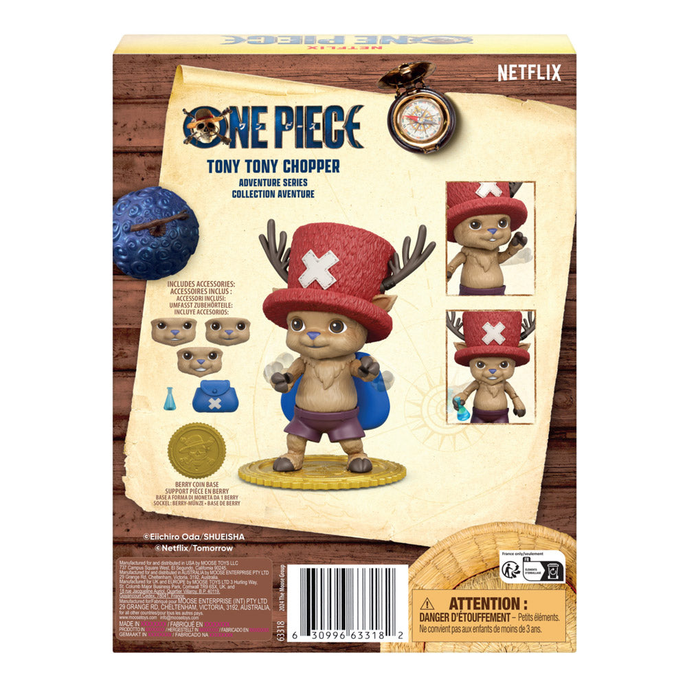 Back packaging of the ONE PIECE Adventure S1 - Tony Tony Chopper toy figure