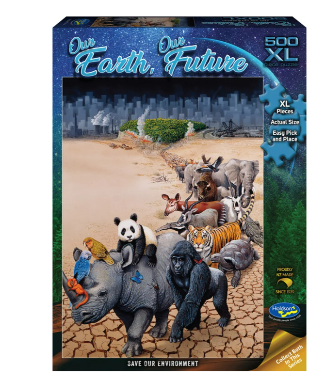 Our Earth Our Future 500 Piece Xl Puzzle Save Our Environment