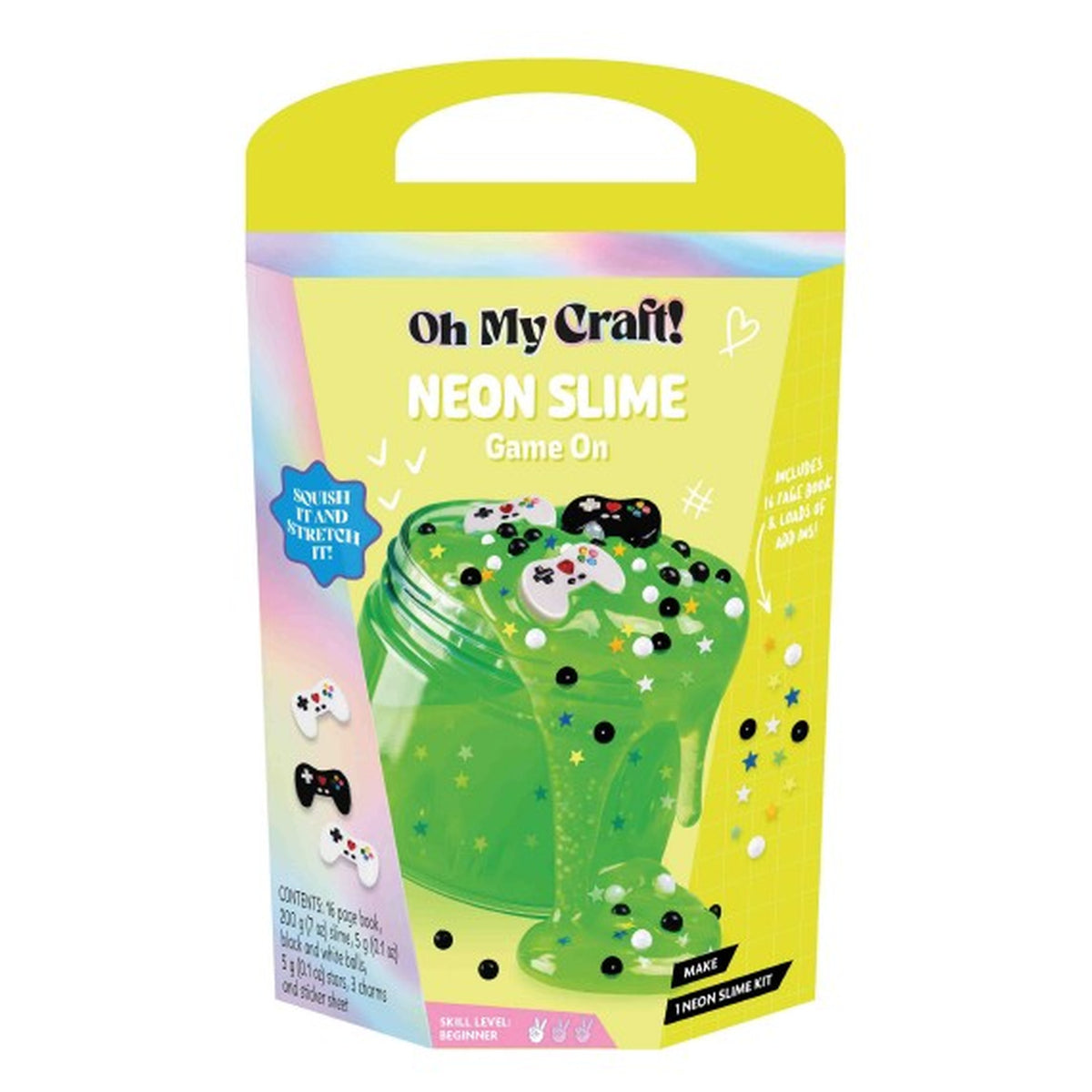 Oh My Craft Neon Slime Kit - Game On.