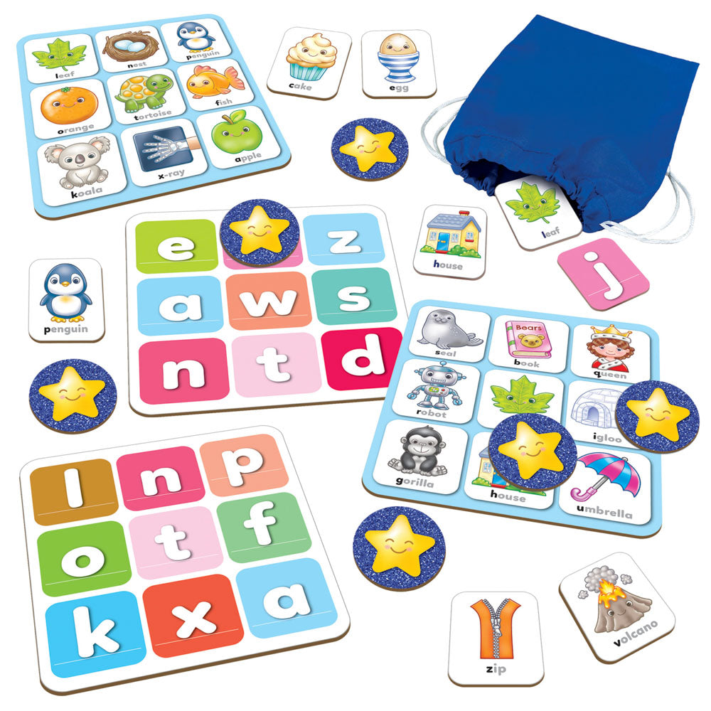 Orchard Toys: Educational Alphabet Bingo Game for learning to spell.