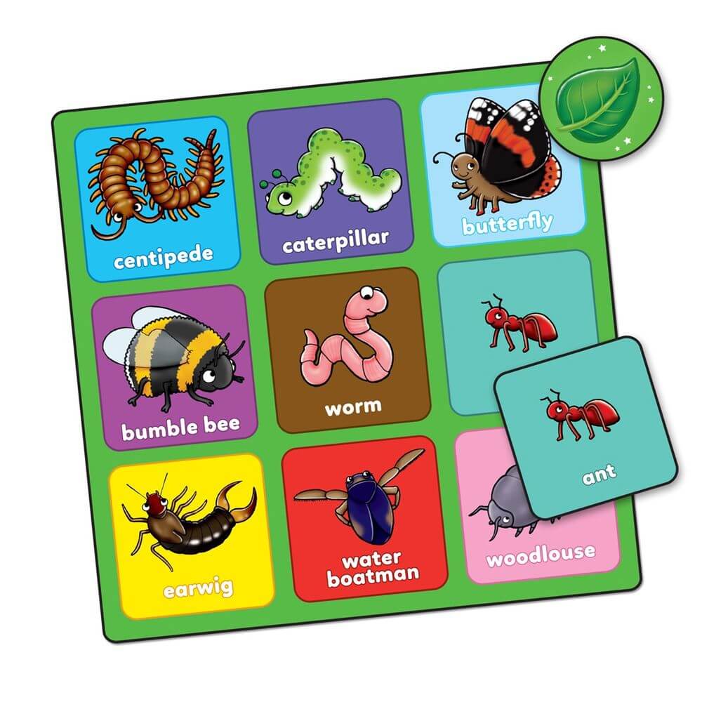 Orchard Toys Little Bug Bingo Mini Game - Toyworld NZ