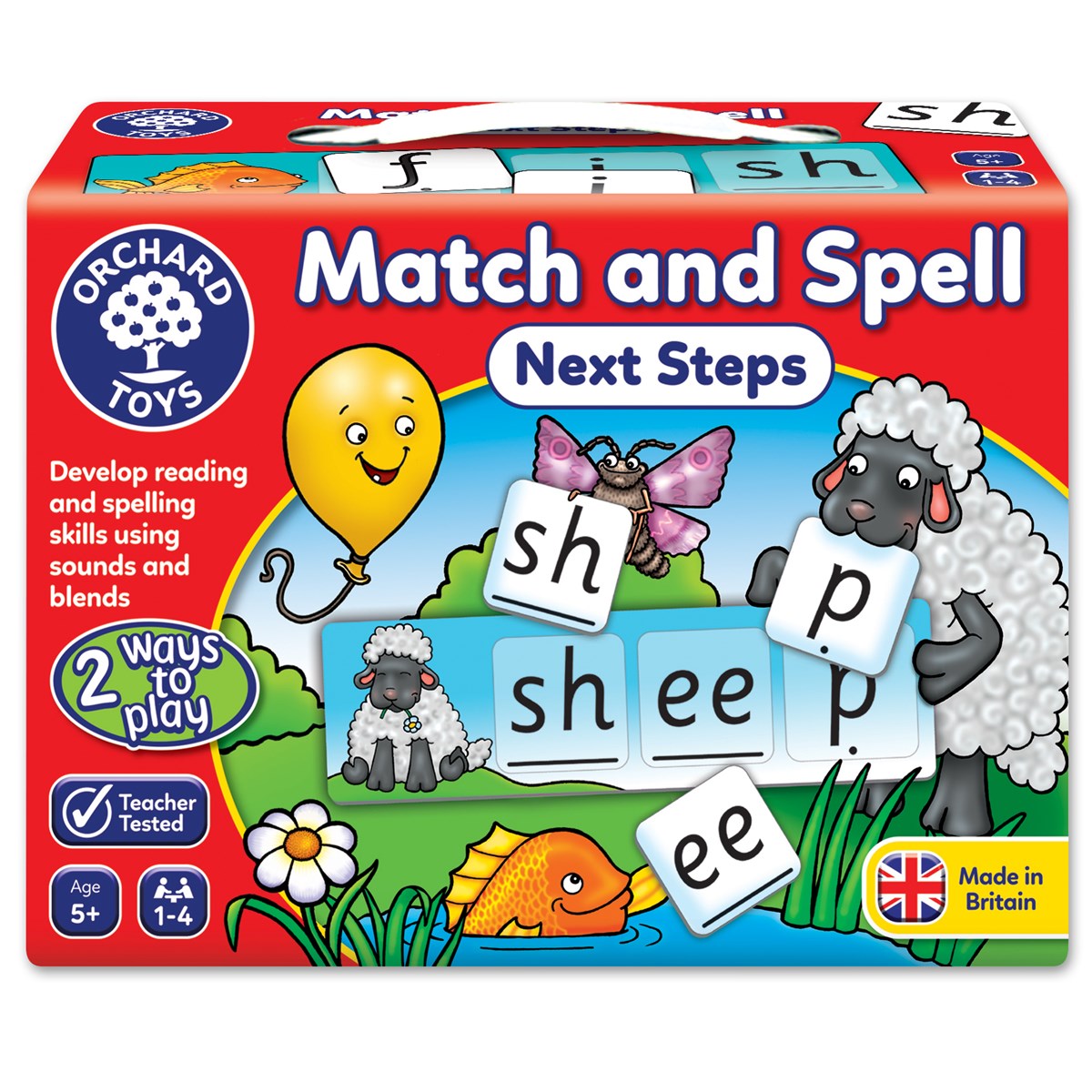 Orchard Toys Match And Spell Next Steps Game - Toyworld NZ