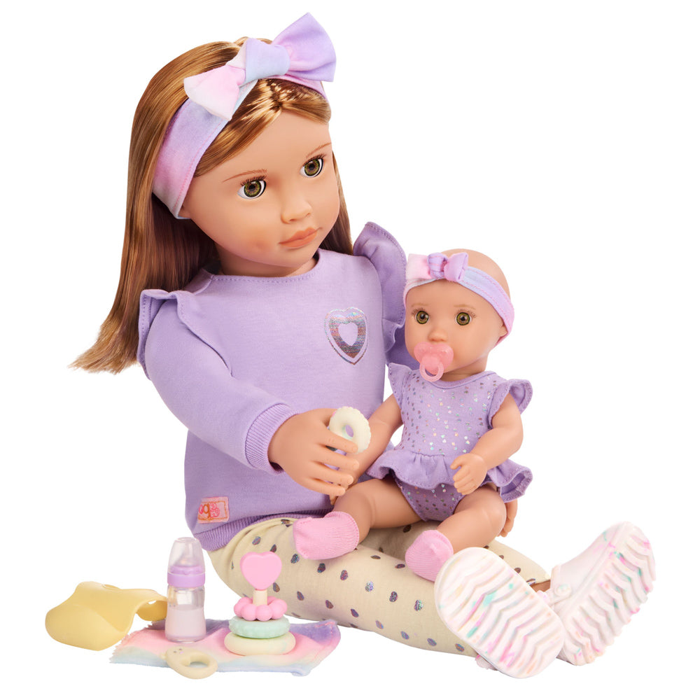 Our Generation 18 Inch Big with Little Sister Dolls - Tory & Riley