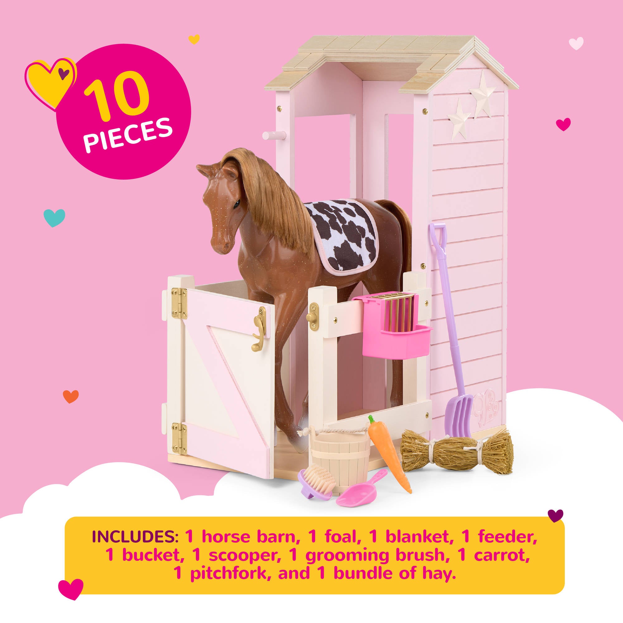 Our Generation Horse - Happy Hooves Barn Playset