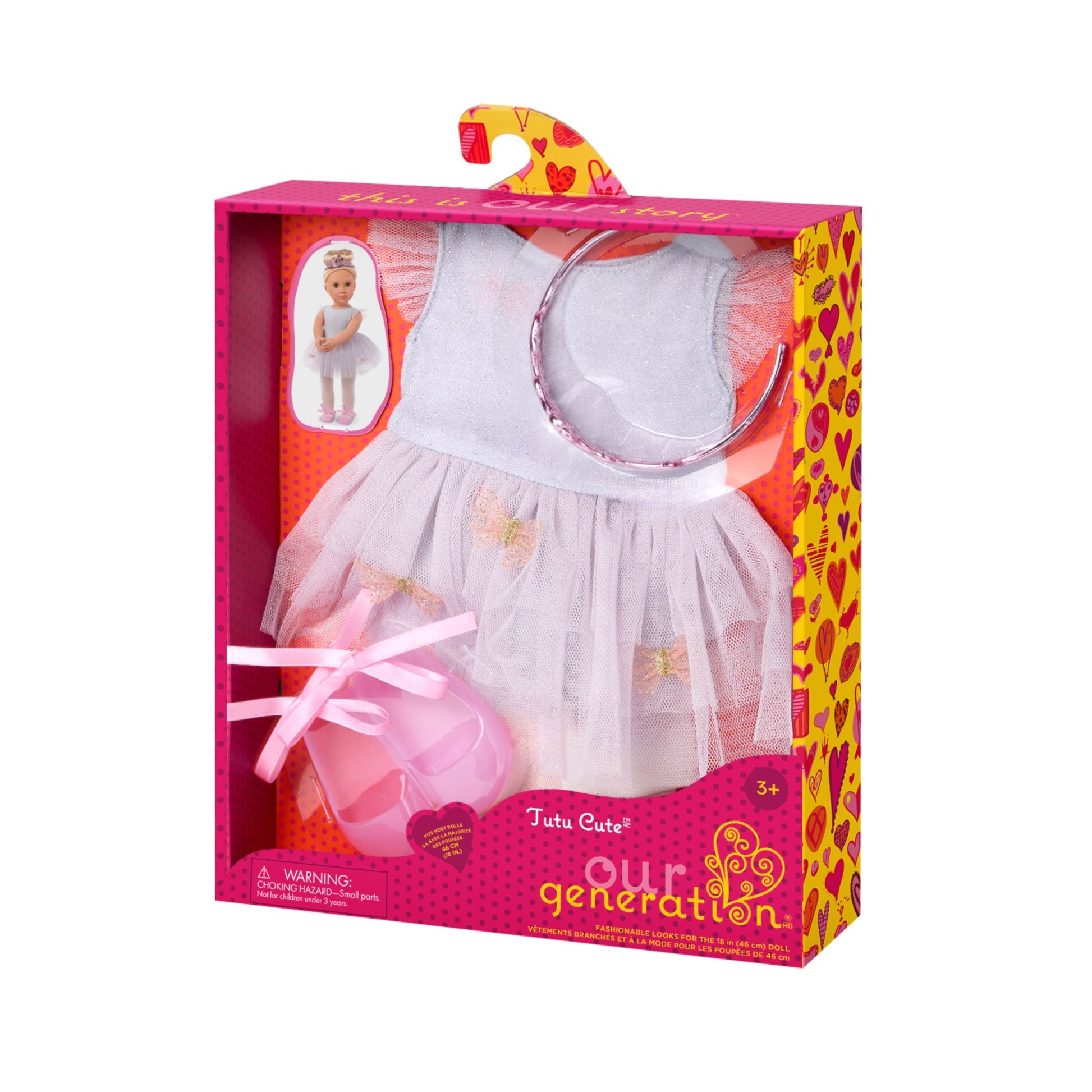 Our Generation Regular Outfit Ballet - Tutu Cute - Toyworld NZ