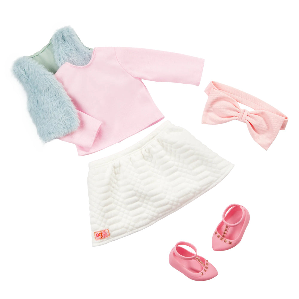 Outfit for the Our Generation 18 Inch Regular Doll Paulina brown hair