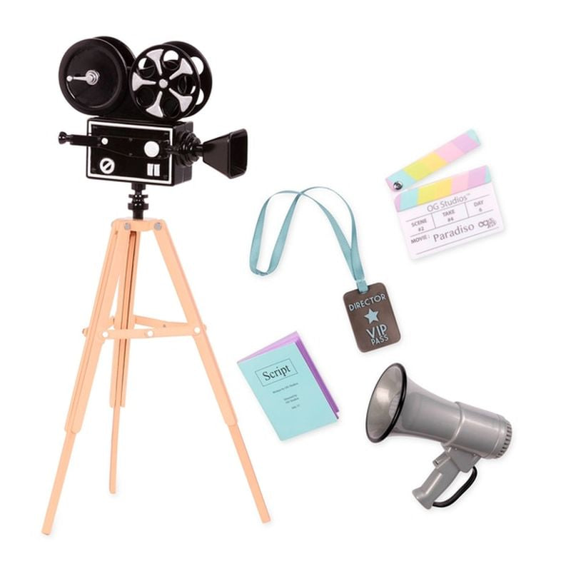 Our Generation Accessory Set Camera's Rolling Movie Set